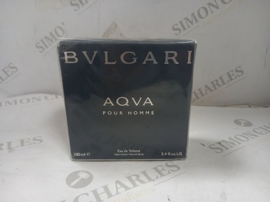 BOXED BVLGARI AQVA POUR HOMME EAU DE TOILETTE 100ML