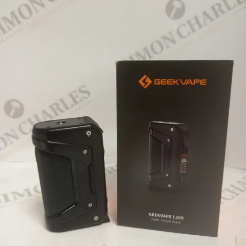 BOXED GEEK VAPE L200 IN CLASSIC BLACK 