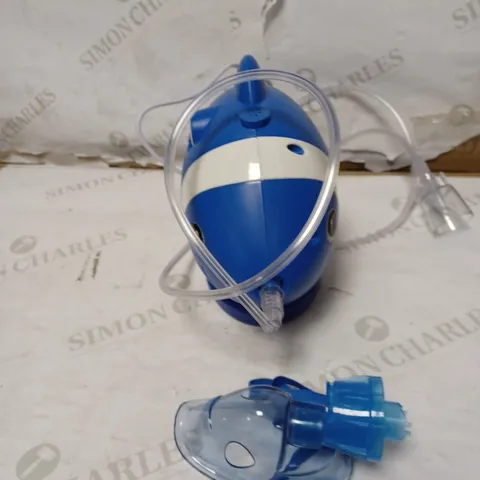 A&D MEDICAL UN-019 CHILD FRIENDLY COMPRESSOR NEBULISER - BLUE CLOWNFISH