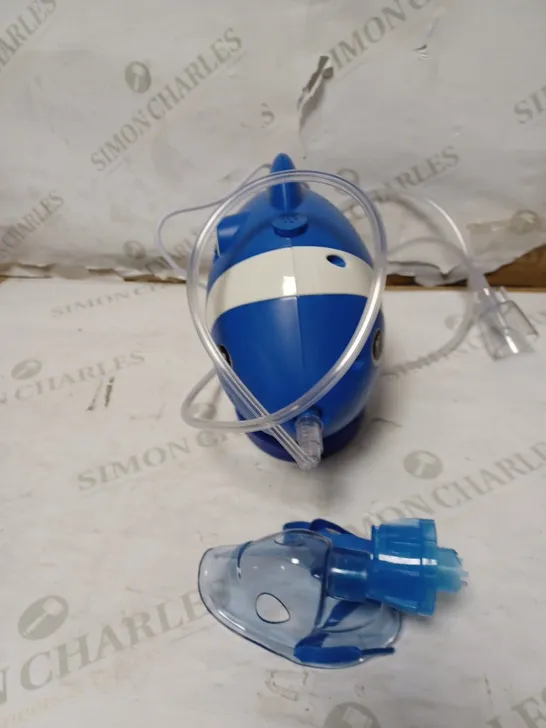 A&D MEDICAL UN-019 CHILD FRIENDLY COMPRESSOR NEBULISER - BLUE CLOWNFISH