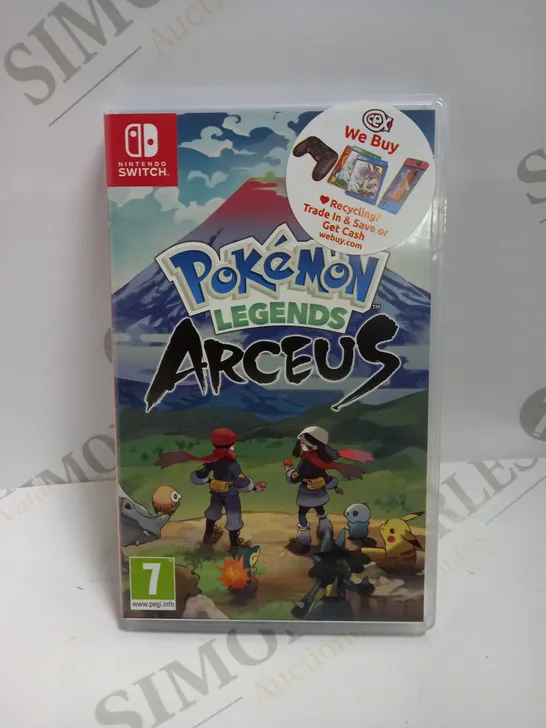 NINTENDO SWITCH POKEMON LEGENDS ARCEUS GAME