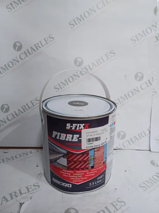 S-FIXX FIBRE COAT GREY PAINT 