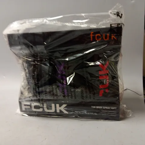 BOXED FCUK THE BODY SPRAY GIFT