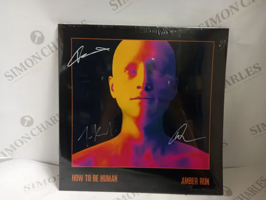 SEALED AND SIGNED AMBER RUN HOW TO BE HUMAN VINYL