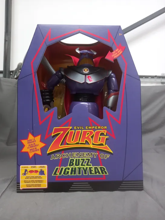 EVIL EMPEROR ZURG TALKING ACTON FIGURE