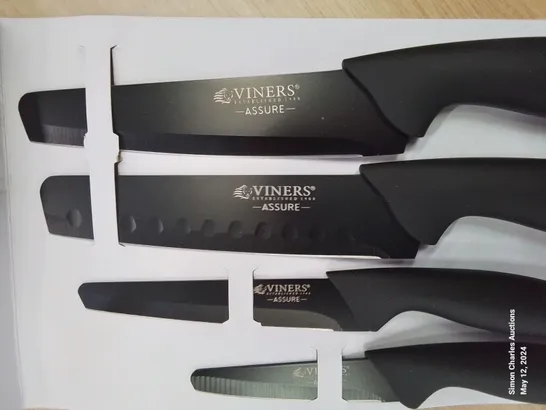 BOXED VINERS 4 CHEF QUALITY COOKING KNIVES 