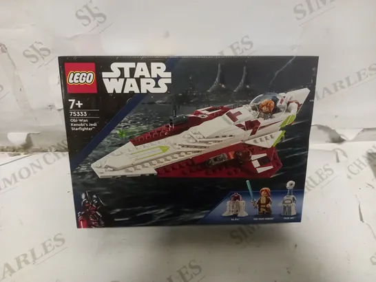 SEALED LEGO STAR WARS OBI-WAN KENOBI’S JEDI STARFIGHTER [SET 75333]