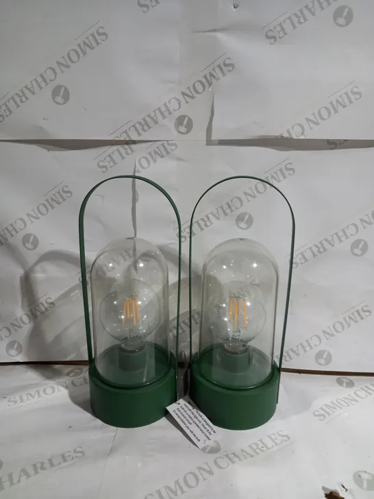 BUNDLEBERRY BY AMANDA HOLDEN SET OF 2 INDOOR OUTDOOR LANTERNS