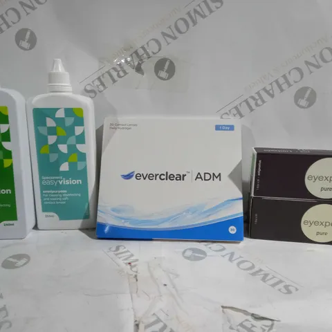 APPROX 20 ITEMS TO INCLUDE EVERCLEAR, EASYVISION, EYEXPERT