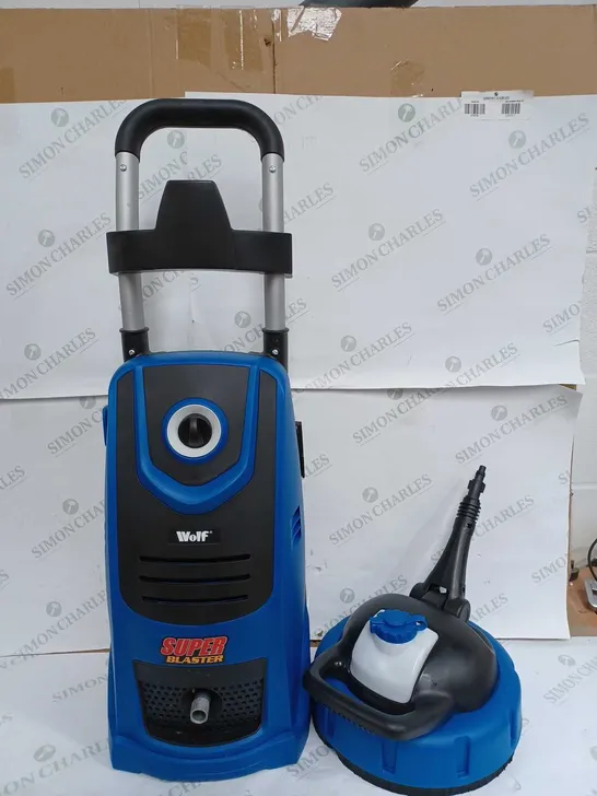 WOLF SUPER BLASTER PRESSURE WASHER BLUE