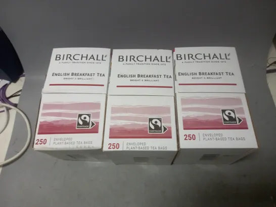 BIRCHALL ENGLISH BREAKFAST TEA 250X3 