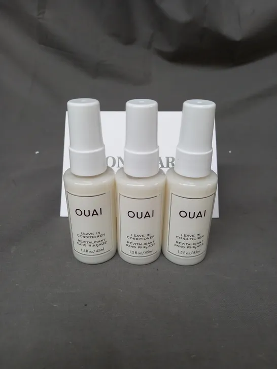 OUAI X3 LEAVE IN CONDITIONER 45ML - COLLECTION ONLY