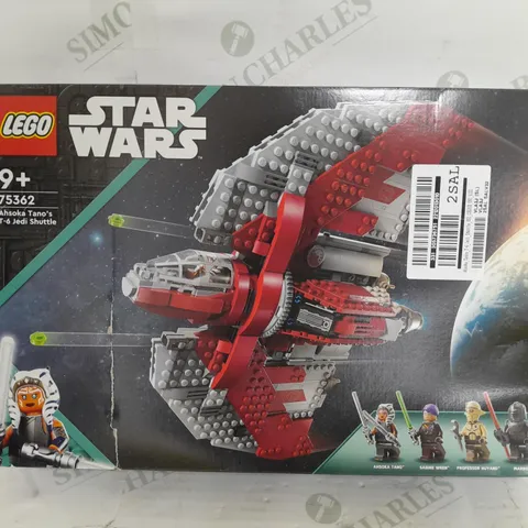 BOXED LEGO STAR WARS AHSOKAS TANOS T-6 JEDI SHUTTLE - 75362