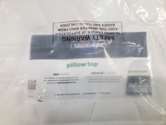 BAGGED DESIGNER SILENTNIGHT PILLOW TOP 150CM KING MATTRESS 