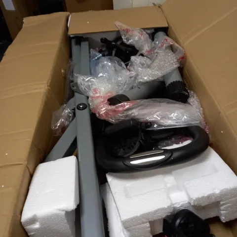 ULTRASPORT FOLDABLE EXERCISE BIKE WITH HAND PULSE SENSORS - COLLECTION ONLY