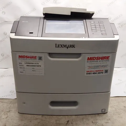 LEXMARK M5170 MONO LASER PRINTER