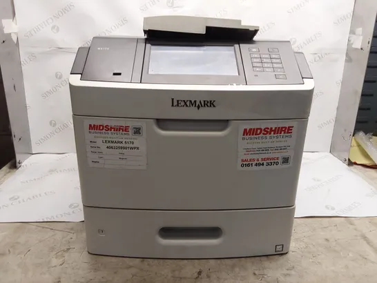 LEXMARK M5170 MONO LASER PRINTER