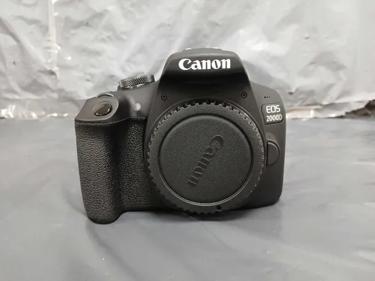 BOXED CANON EOS 2000D SLR BLACK CAMERA  RRP £589.99