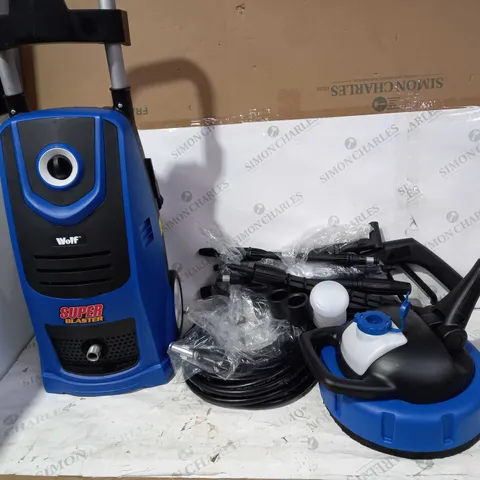 WOLF SUPER BLASTER PRESSURE WASHER BLUE