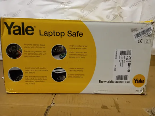 YALE Y-LTS0000 LAPTOP DIGITAL SAFE