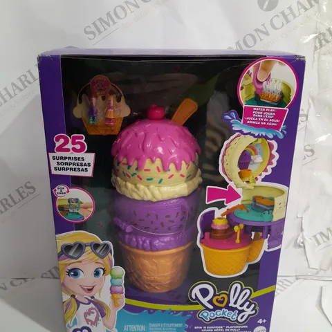 POLLY POCKET SPIN & REVEAL ICE CREAM CONE PLAYSET