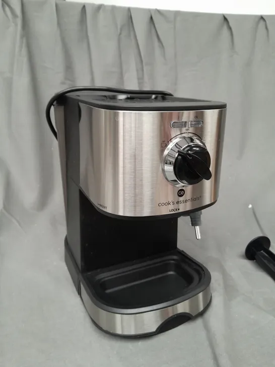 BOXED COOK'S ESSENTIALS PUMP ESPRESSO COFFEE MACHINE