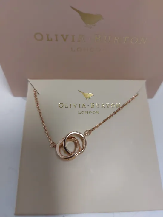 BOXED OLIVIA BURTON THE CLASSICS GOLD NECKLACE