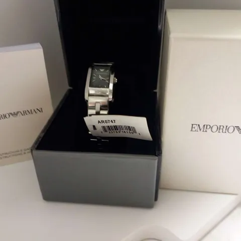 BOXED EMPORIO ARMANI AR0747 WRIST WATCH