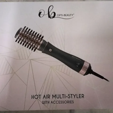 OPTI-BEAUTY HOT AIR MULTI- STYLER WITH ACCESSORIES