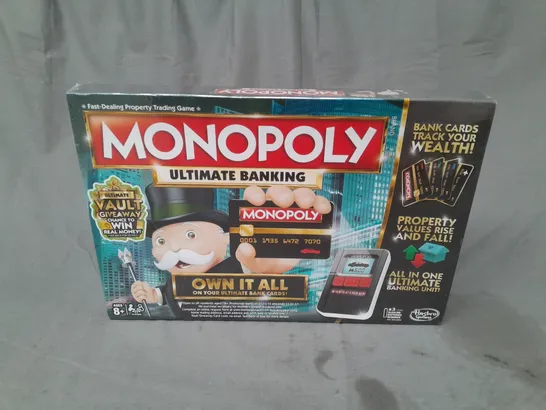 SEALED MONOPOLY ULTIMATE BANKING BOARD GAME 