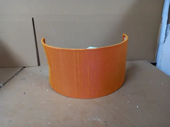 ORANGE TEXTURED WALL LIGHT