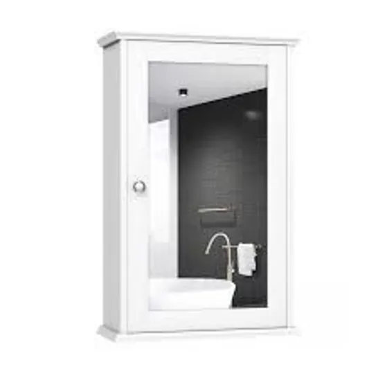 BOXED WALL BATHROOM CABINET (BA8033WH)