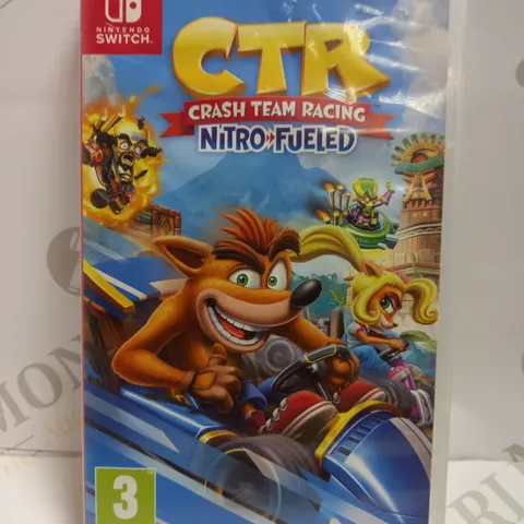 NINTENDO SWITCH CTR CRACH TEAM RACING NITRO-FUELED GAME