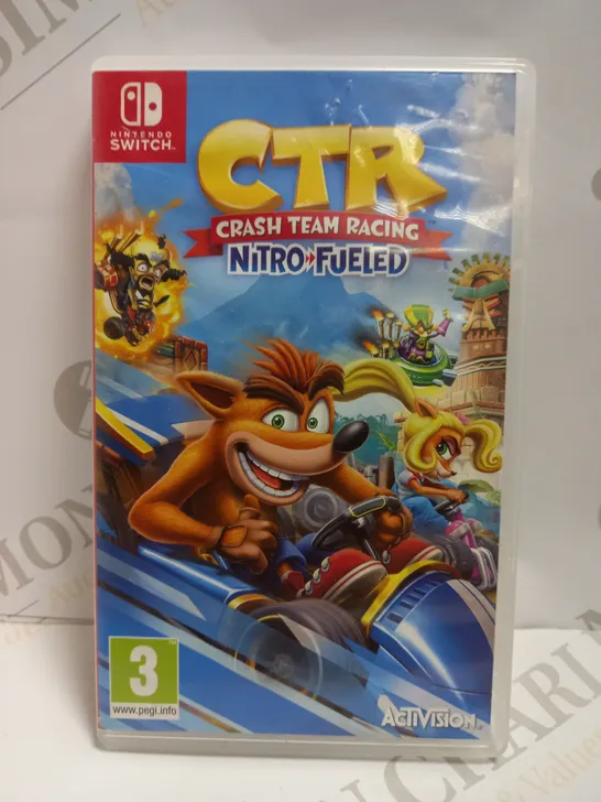 NINTENDO SWITCH CTR CRACH TEAM RACING NITRO-FUELED GAME