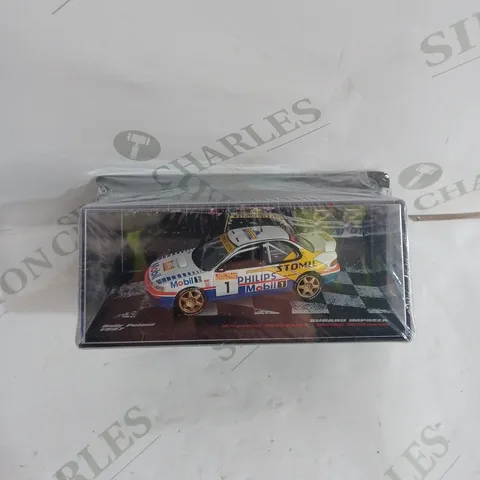 SEALED MODEL SUBARU IMPREZA 555 RALLY POLAND 1997