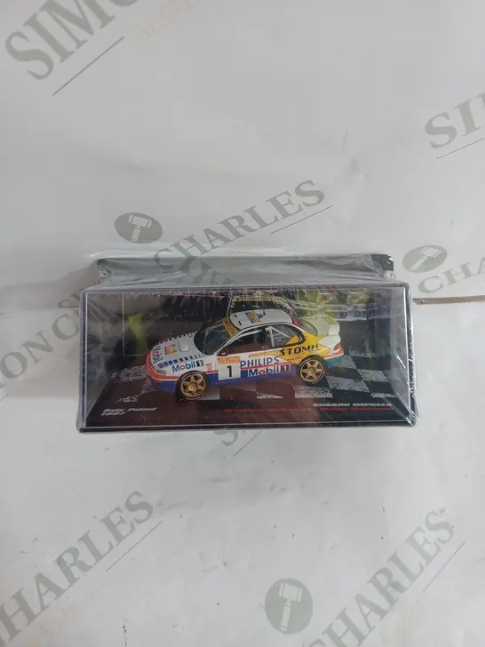 SEALED MODEL SUBARU IMPREZA 555 RALLY POLAND 1997