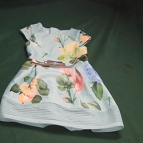 BAKER BY TED BAKER FLORAL DRESS AGE 2-3 