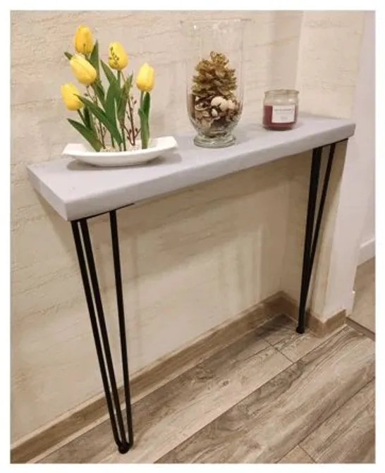 BOXED KYLEANTHONY CONSOLE TABLE (2 BOXES)