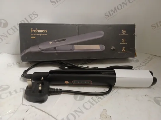 FROHMEN HAIR STRAIGHTENERS AND CURLER 2 IN 1