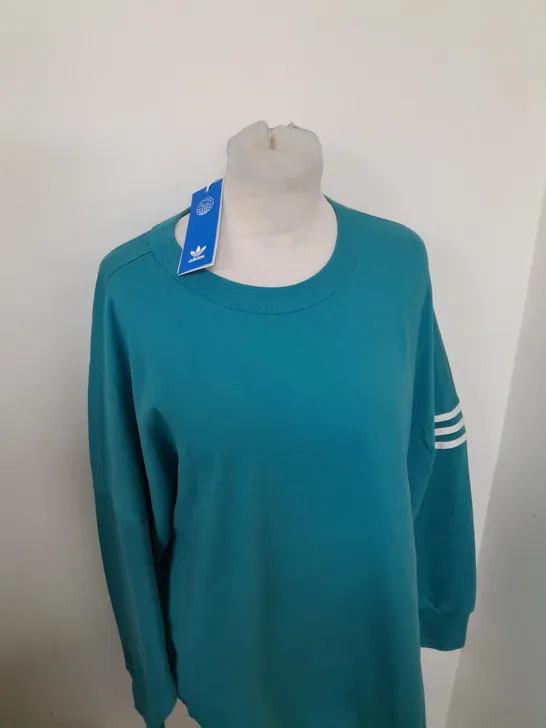 ADIDAS ORIGINAL LONG SLEEVED T-SHIRT SIZE L