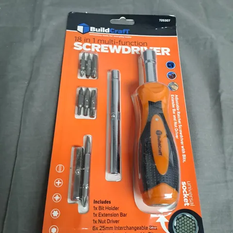 BUILDCRAFT 18 IN 1 SCREWDRIVER