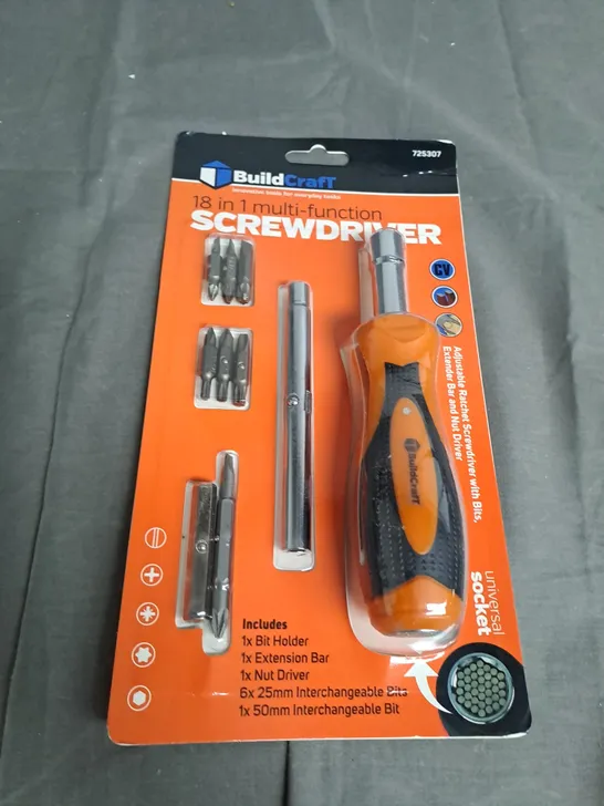 BUILDCRAFT 18 IN 1 SCREWDRIVER