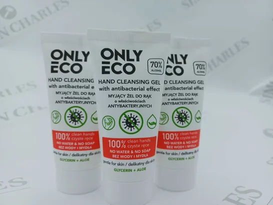 PALLET OF 240 BOXES OF 20 ONLY ECO HAND CLEANSING GEL 70% ALCOHOL - COLLECTION ONLY 