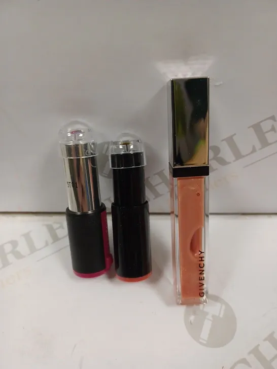 BOX OF APPROX 10 ASSORTED GIVENCHY PRODUCTS TO INCLUDE LIP GLOSS AND LIPSTICK