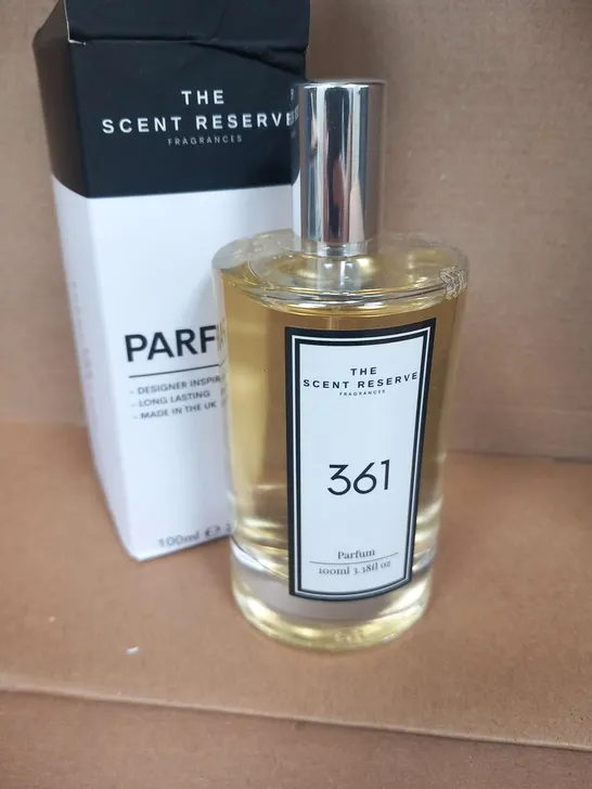 BOXED THE SCENT RESERVE FRAGRANCES PARFUM 100ML 361