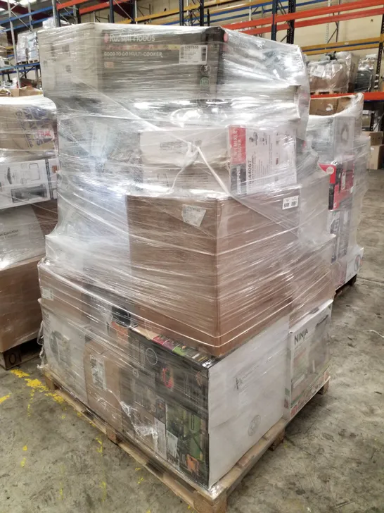 PALLET OF APPROXIMATELY 28 UNPROCESSED RAW RETURN HOUSEHOLD AND ELECTRICAL GOODS TO INCLUDE;