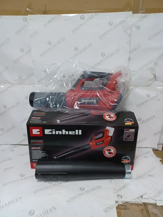 BOXED EINHELL CORDLESS LEAF BLOWER