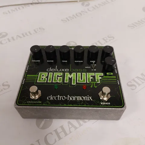 ELECTRO-HARMONIX DELUXE BASS BIG MUFF PI BASS EFFECTS PEDAL