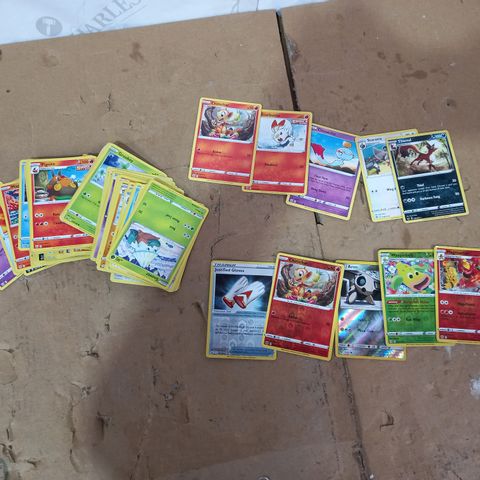 PACK OF POKEMON CARDS TO INCLUDE SHINY WEEPINBELL, SHINY MAGMORTAR, SHINY CHIMCHAR ETC