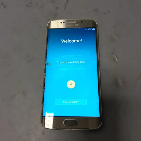 SAMSUNG GALAXY S6 EDGE GOLD 